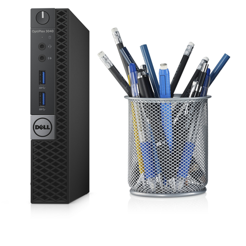 DELL OptiPlex 3040 DDR3L-SDRAM i5-6500T mini PC Intel® Core™ i5 4 Go 128 Go SSD Windows 7 Professional Noir5