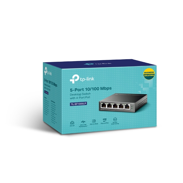 Tp-Link Tl-Sf1005Lp With 4Poe