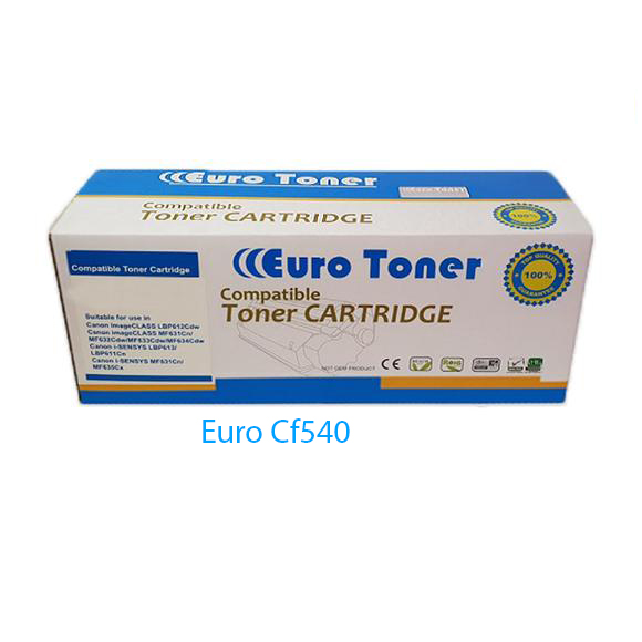 Euro Toner Universal CF540A /CRG054 BK