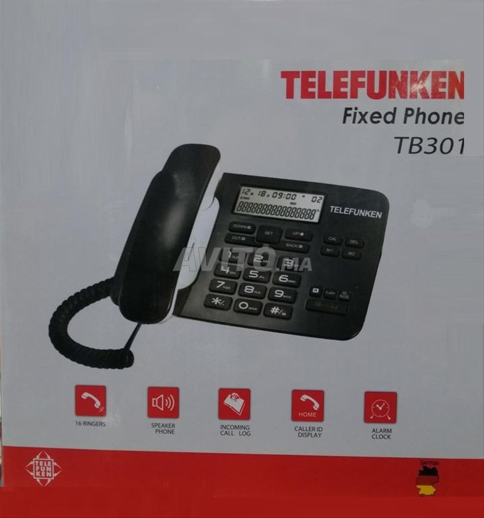 Telefunken Telephone Filaire TB301