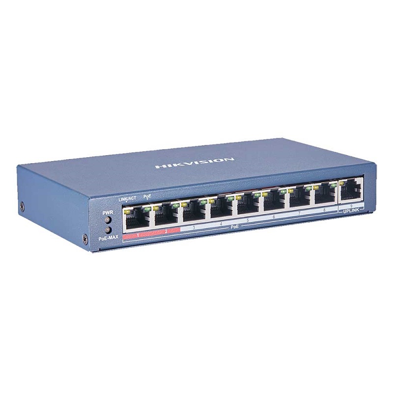 Hikvision Switch POE Ds-3E0310P-E/M 8Port
