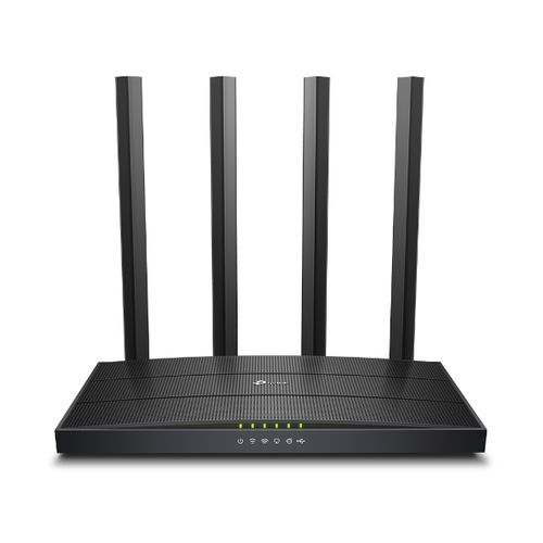 TP-Link Archer C6U routeur sans fil Gigabit Ethernet Bi-bande (2,4 GHz / 5 GHz) 4G Noir