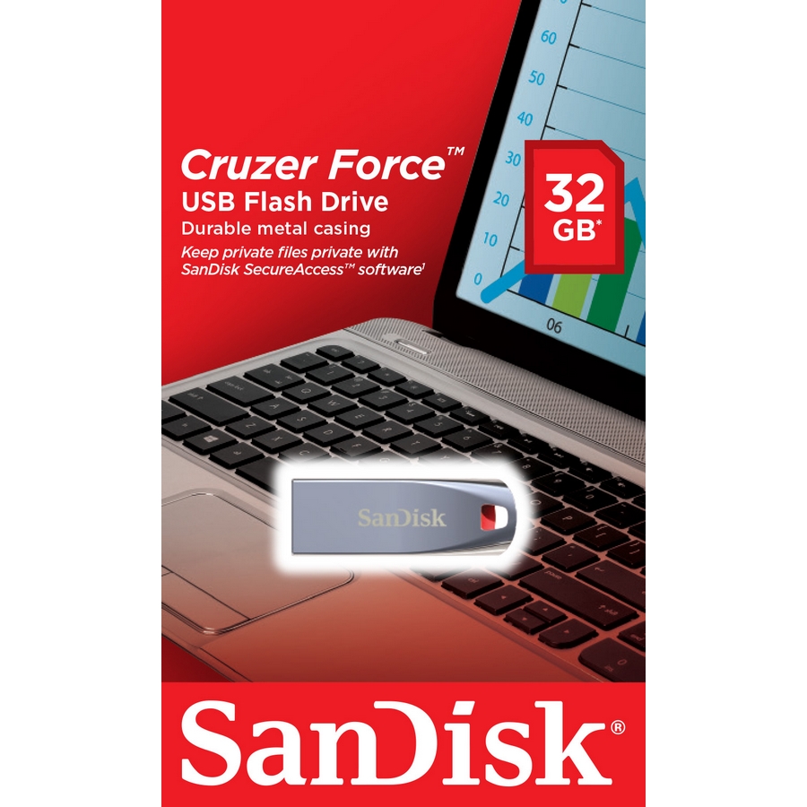 Sandisk Cruzer Force 32Gb 2.0 Cle usb
