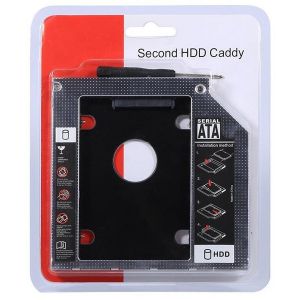 Second HDD Caddy, SATA to SATA Hard Drive 2.5" , 9.5mm CD/DVD-ROM