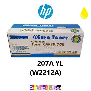 EURO Toner CE322A YL Jaune Compatible Hp