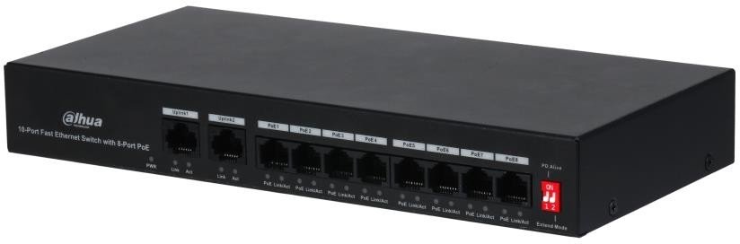 Dahua Switch DH-PFS3010-8ET-65 8POE