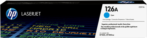 HP 126A toner LaserJet cyan authentique