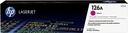 HP 126A toner LaserJet magenta authentique