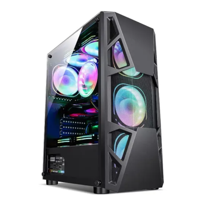 FpMax Boitier Gaming Frgb CL-3303 TG BLACK