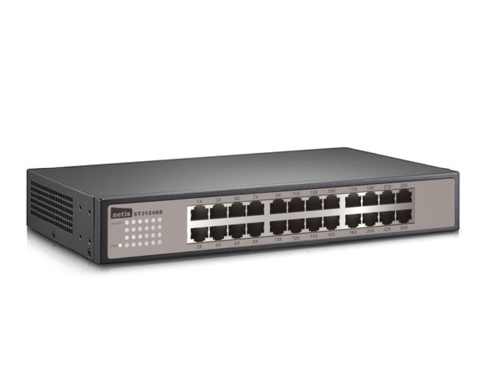 Netis Switch 24 Ports Giga ST3124GS