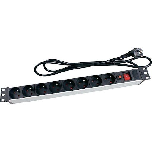 Rallonge Electrique Rackable 8 Prises (Bandeau Electrique 8) (TR-GER)