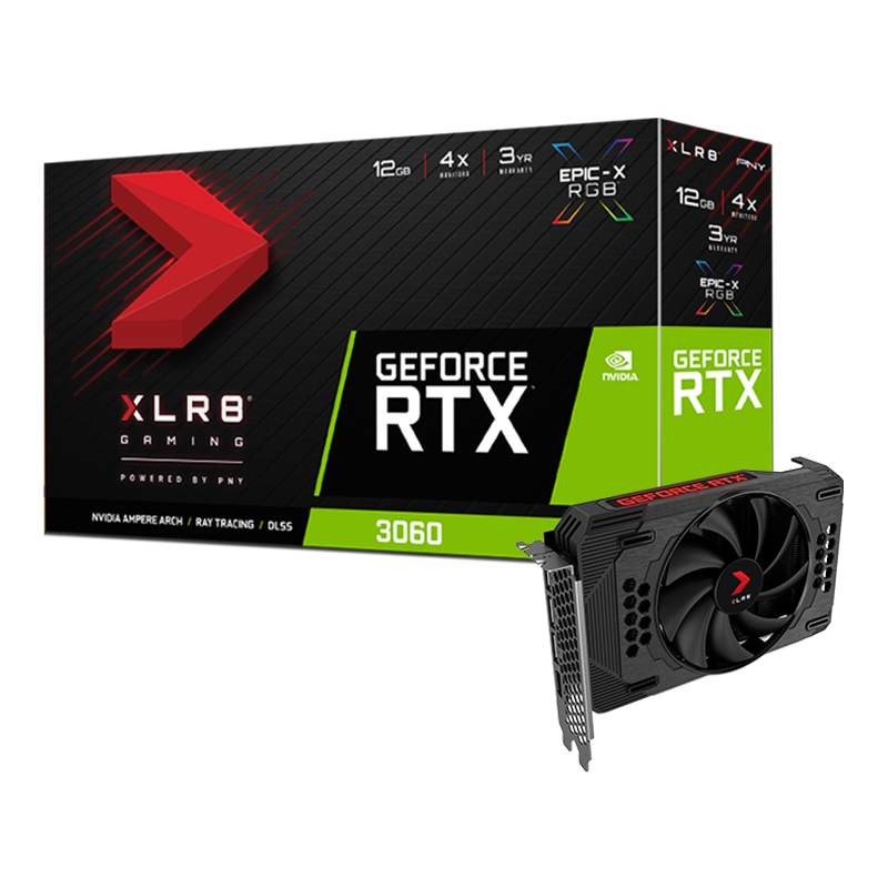 PNY GeForce RTX 3060 12G NVIDIA 12 Go GDDR6