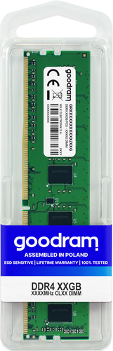 Goodram RAM DDR4 GR3200D464L22S/8G module de mémoire bureau 8 Go 1 x 8 Go DDR4 3200 MHz