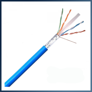 Senic Bobine Cable Reseau FTP-550-H (Bleu) 305M