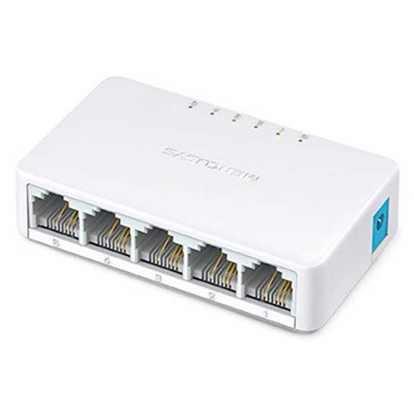 Mercusys MS105 commutateur réseau Non-géré Fast Ethernet (10/100) Blanc