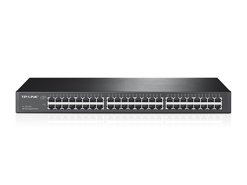 TP-Link TL-SG1048 Non-géré Gigabit Ethernet (10/100/1000) 1U Noir