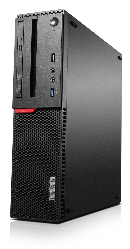 Lenovo ThinkCentre M800 i3-6100 SFF Intel® Core™ i3 4 GB DDR4-SDRAM 500 GB HDD Windows 7 Professional PC Black (Reconditionné)