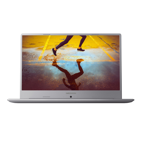 MEDION AKOYA S15447 i5-10210U Ordinateur portable (15.6") Full HD i5 8 Go DDR4 512 Go SSD Wi-Fi 5 Win10 Home Gris, Argent (Reconditionné)