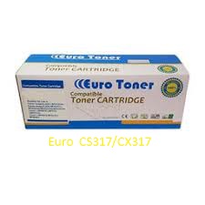 EURO Toner CS317/CX317 YL Jaune Compatible Lexmark
