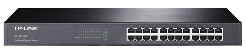 TP-Link TL-SG1024 Non-géré Gigabit Ethernet (10/100/1000) 1U Noir