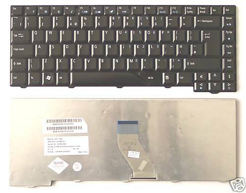 Keyboard ACER Aspire 4520 4710 4720 5520 5920, Black, NSK-H390U