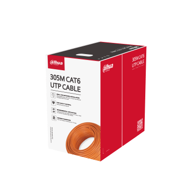 Dahua Bobine Cable Reseau UTP cat6 305m DH-PFM922I-6UN-C