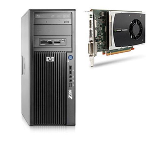 HP Z200 MT Intel Xeon X3450 Minitower 16 Go DDR3-SDRAM Windows 7 Professional Station de travail (Reconditionné)