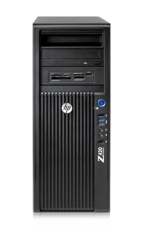 HP UC Workstation Z420 Tour Xeon E5-1620 16 Go DDR3 750+320 Go HDD (Reconditionné)