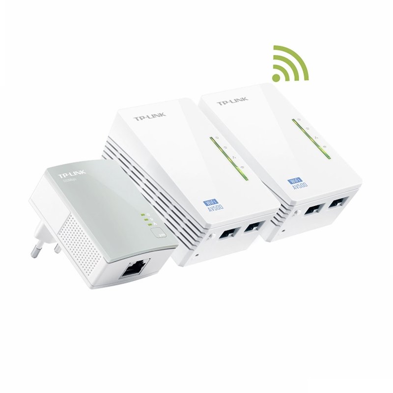 TP-Link TL-WPA4220T CPL KIT Répéteur réseau Blanc 10, 100 Mbit/s KIT 3 Pieces