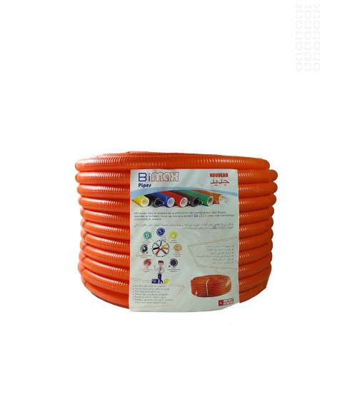 Ines Tube bimax D25 Orange 50m