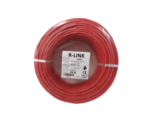R-LINK Cable Incendie Bobine 100m CR2 0.8mm