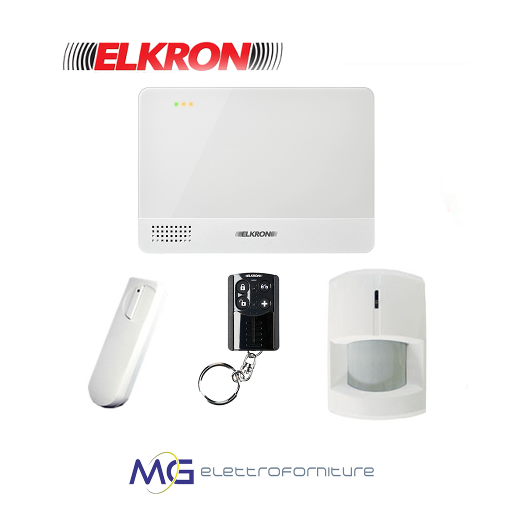 Elkron KIT Alarme Sans Fil P/2G/WIFI KIT_CR600WF-H