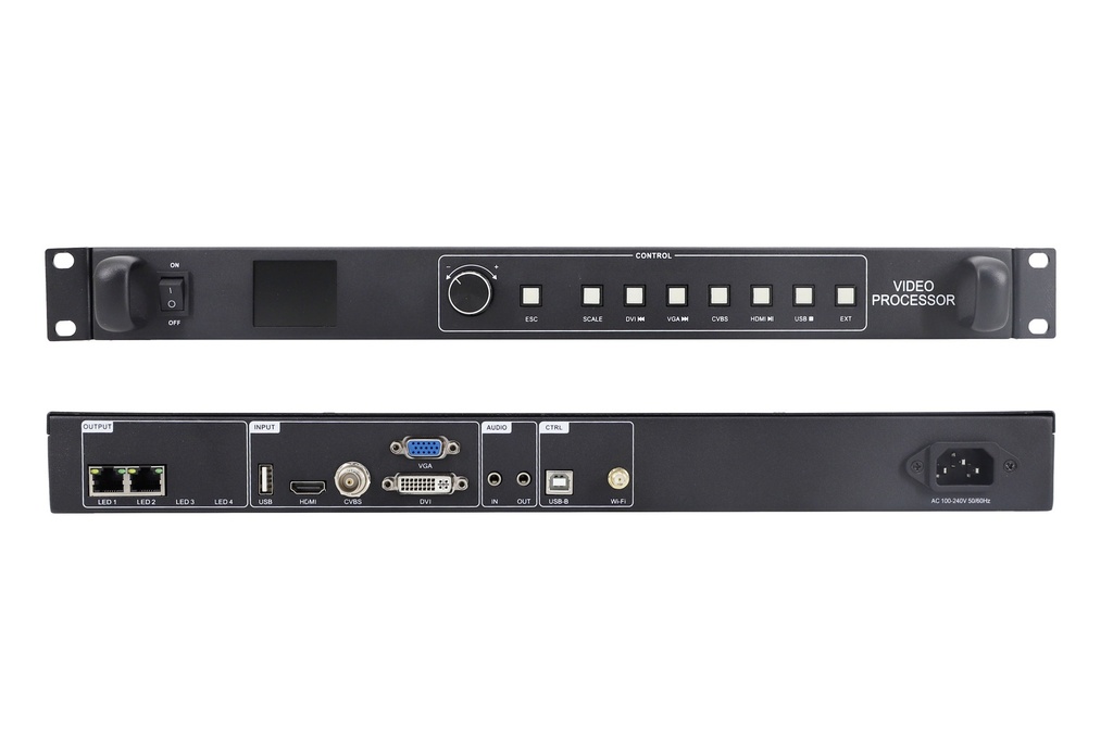 HD VP210 HUIDU HD VP2103 en 1 processeur vidéo mural d’écran LED