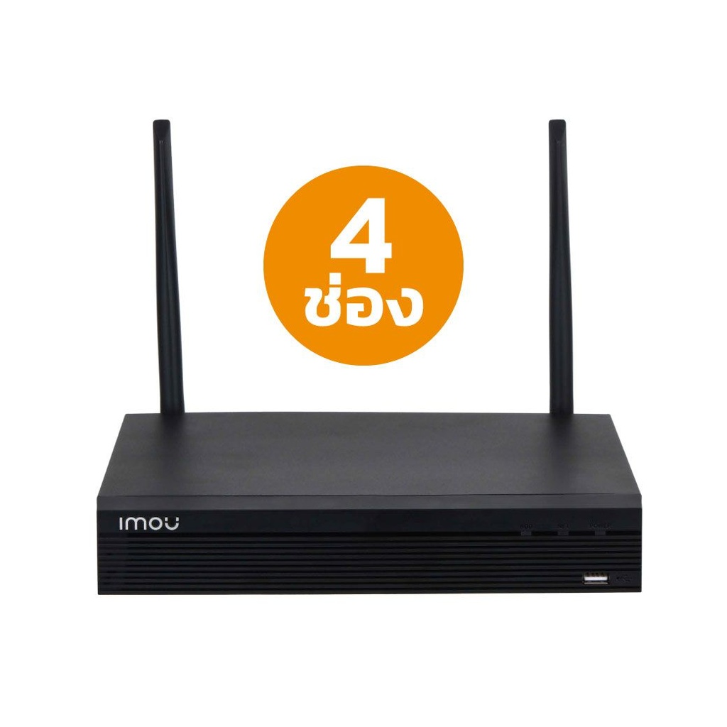 Imou NVR1104HS-W-S2 Wireless recorder 4 channel Noir