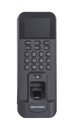 Hikvision Pointeuse DS-K1T804AMF lecteur de contrôle d'accès Lecteur de commande d'accès de base Noir