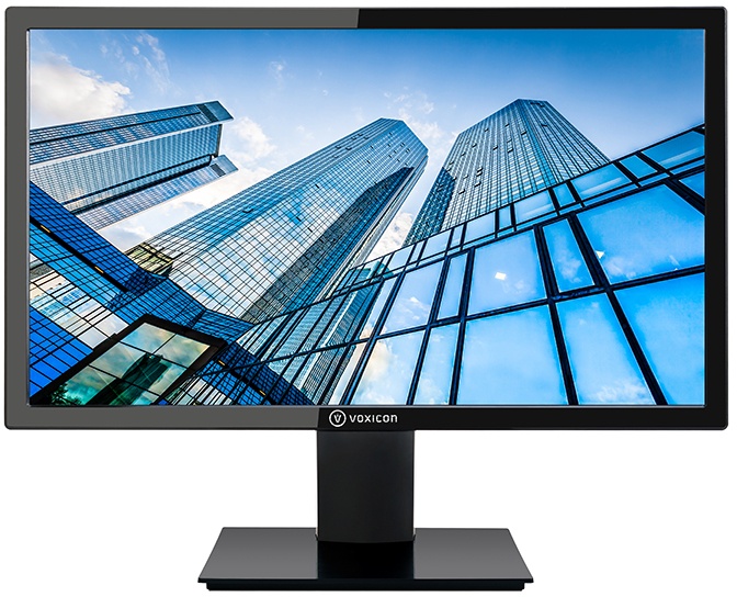 Voxicon VXD-24FHDL écran plat de PC 60,5 cm (23.8&quot;) 1920 x 1080 pixels Full HD Noir (Reconditionné)