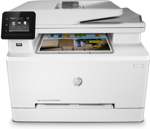 HP Color LaserJet Pro Imprimante multifonction M283fdn, Impression, copie, scan, fax; Impression recto-verso;