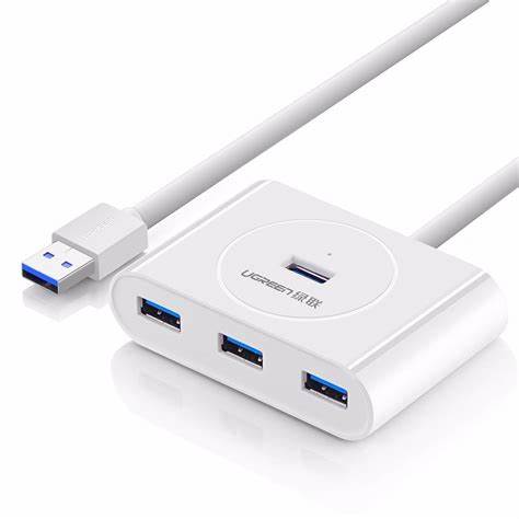 UGREEN Hub USB to 3 Port 0.5m (White)
