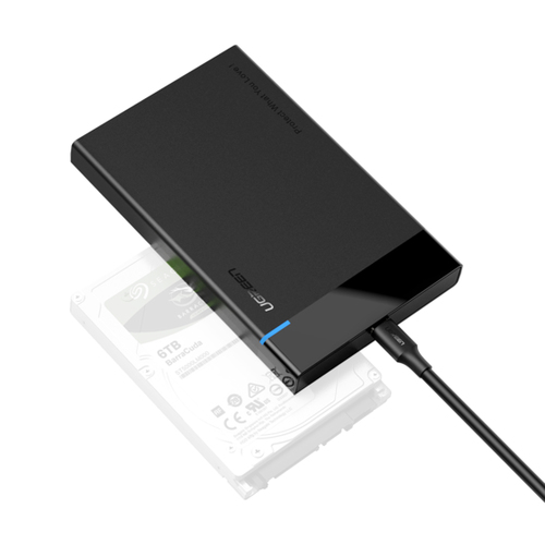 Ugreen Rack HDD 2.5 Type C 3.1 Noir 2.5"