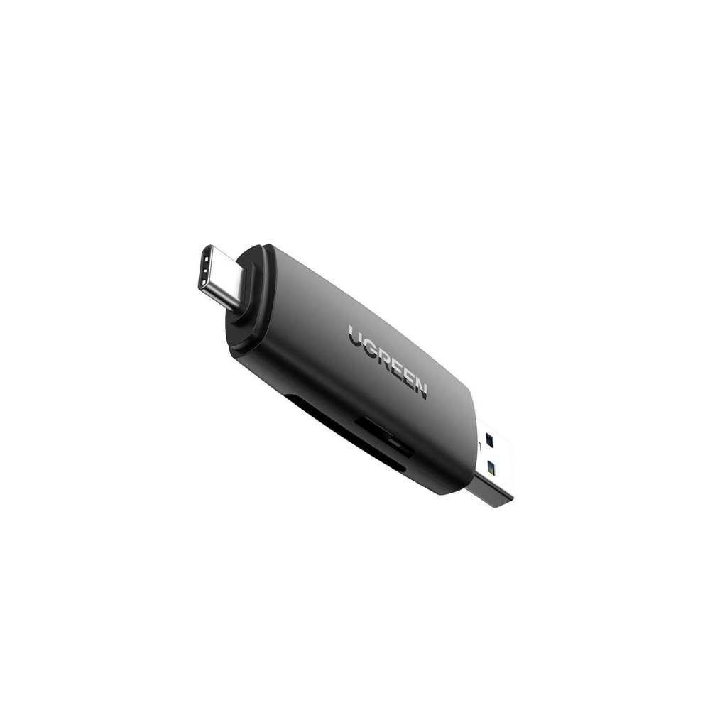 UGREEN Lecteur de carte mémoire USB/C-USB (Black)