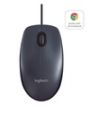 Logitech B100 Optical Usb Mouse f/ Bus souris Ambidextre USB Type-A Optique 800 DPI