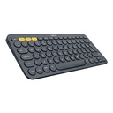 Logitech K380 Multi-Device clavier Bluetooth AZERTY Français Gris