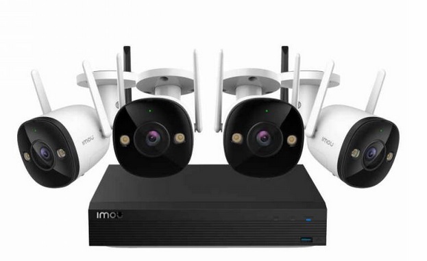Imou kit NVR1104HS-W-S2/4-F22FE Wireless recorder 4 channel Noir