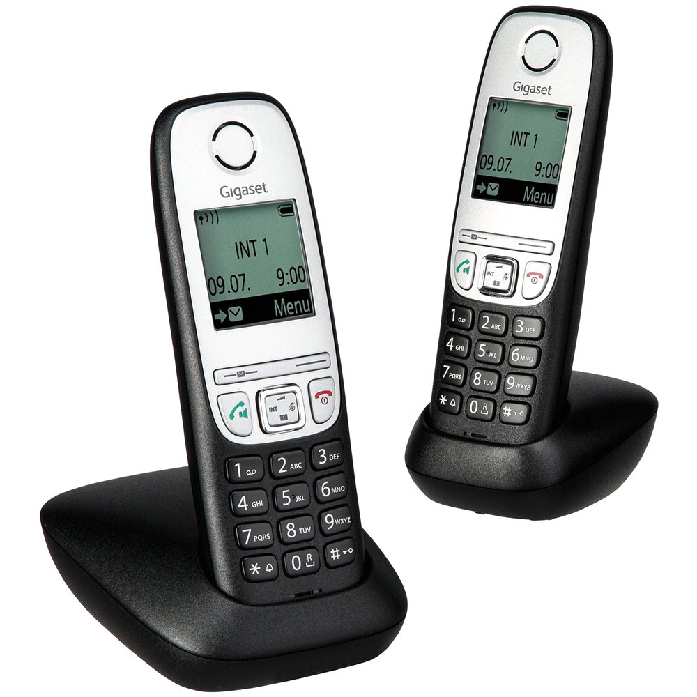 Gigaset Telephone Sans Fil  A415 DUO Noir