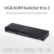 VGA KVM SWITCH 8 Port VGA Video