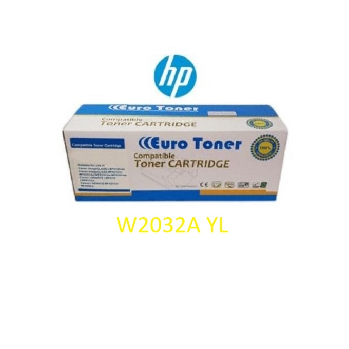 Euro Toner W2032A YL Jaune Compatible Hp