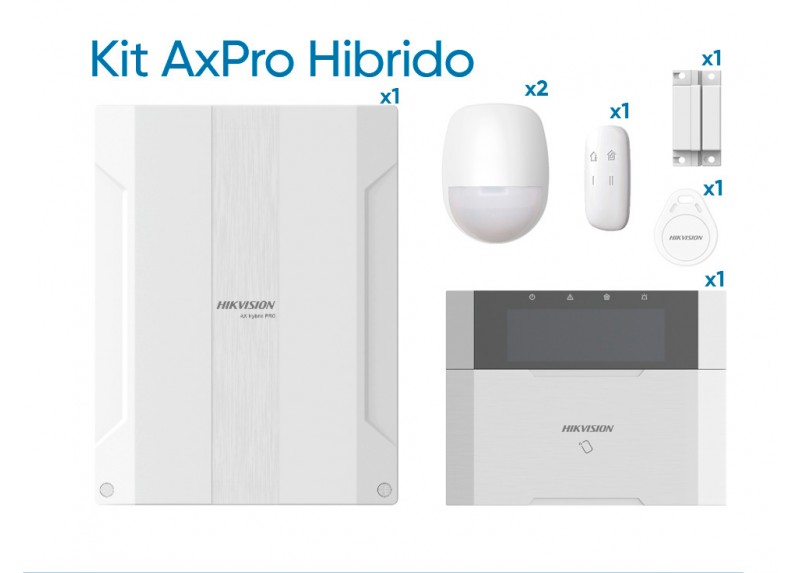 Hikvision Systeme Alarme DS-PHA64-Kit-WB kit HYBRID