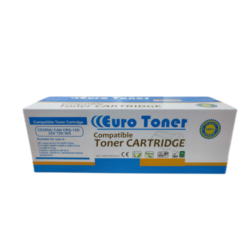 Euro Toner Universal CB435/436/278/285A/CRG-312/325/712/725/925/128/328/728 Compatible Hp