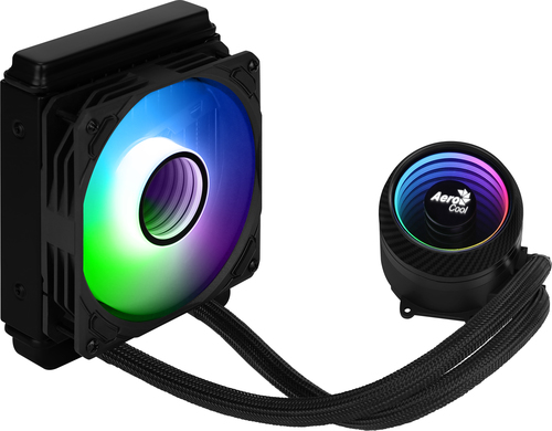 Aerocool Mirage L120 Processeur Refroidisseur de liquide tout-en-un Noir 1 pièce(s)