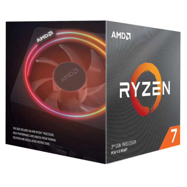 Amd Processeur Ryzen 7 3800X Wraith Prism Led Rgb (3.9 Ghz / 4.5 Ghz)